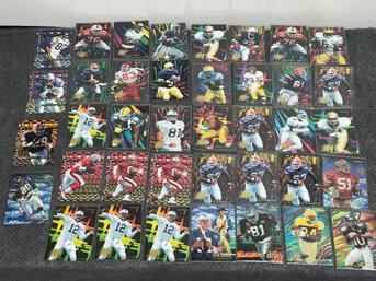 1995 Fleer Football Insert Card Lot With Rookies