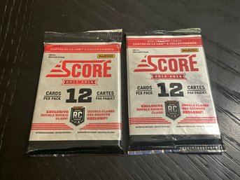 2 Packs Of 2013-14 Score Hockey