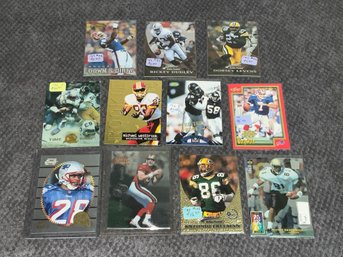 Football Parallel And Numbered Card Lot