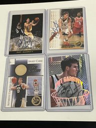 Pat Garrity Rookie Autograph And Jersey Card Lot