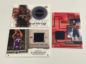 Law, Brandon & Richardson Jersey Cards