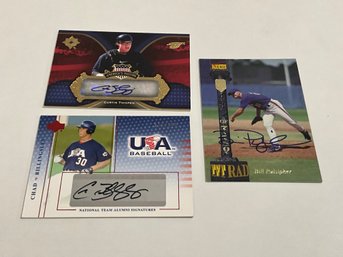 2 USA Autos Thigpen & Billingsley & A Minor League Pulsipher