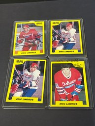 4 Eric Lindros 7th Inning Sketch Rookie Cards