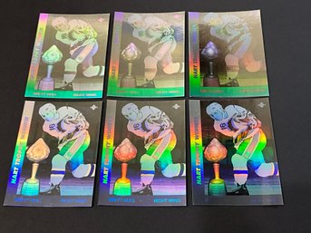 6 Brett Hull 1991 Upper Deck Award Winners Holo Cards