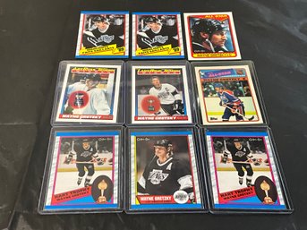 Wayne Gretzky Late 1980s And Early 90s Card Lot
