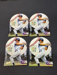 4 Derek Jeter 1995 Action Packed Franchise Gem Rookie Cards