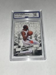Kevin Durant 2023 Leaf Prized Legends Graded CCG 10