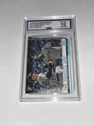 Aaron Judge/didi Gregorius 2019 Topps The Yankees Win & Graded CCG 10