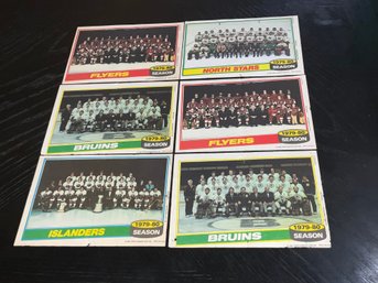 1980 Topps Hockey Mini Team Posters