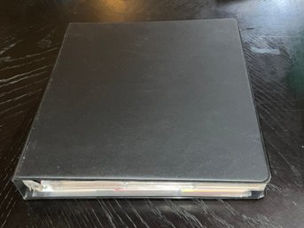 Binder Full Of Baseball Stars