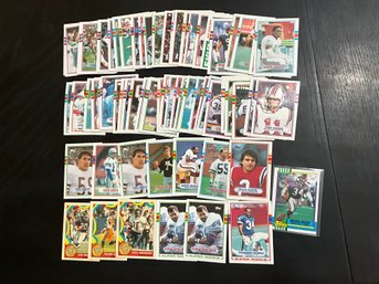 Football Card Lot With Flutie, Walker, Thomas And Others