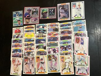 Oversized 1980s Donruss Baseball Cards