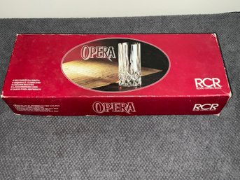 Set Of 6 New RCR Opera Glasses