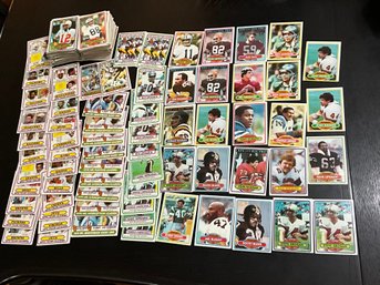 1980 Topps Football Card Lot