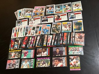 Mixed 1980s Football Cards