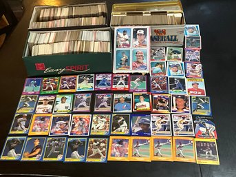 Large Late 1980s Early 1990s Baseball Card Lot