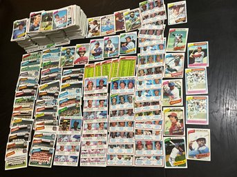 1980 Topps Baseball Card Lot