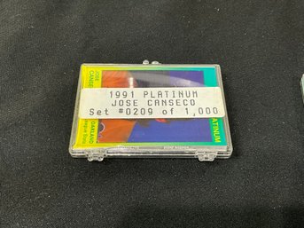 Jose Canseco 1991 Star Platinum Set /1000