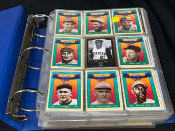 Binder Of Baseball Cards