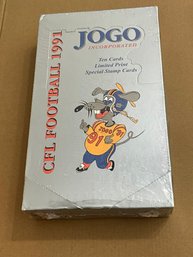 1991 JOGO CFL Factory Sealed Box