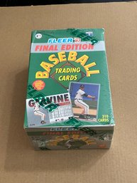 1993 Fleer Baseball Final Edition Factory Sealed Set