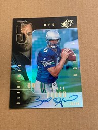 Brock Huard 1999 SPx Rookie Autograph /1999