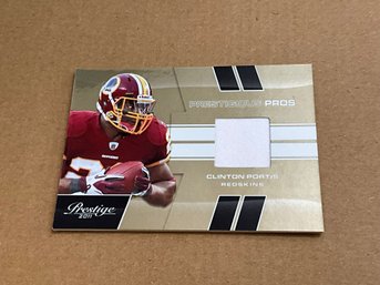Clinton Portis 2011 Prestigious Pros Jersey /50