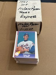1991 Pacific Nolan Ryan The Texas Express Set