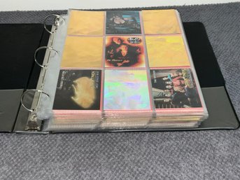 Binder Of Mixed Trading Cards Some Vintage Simpsons, Alf, Dick Tracy, Star Trek, Cat-woman, Robin Hood