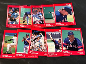 Roger Clemens 1988 Star Platinum Set