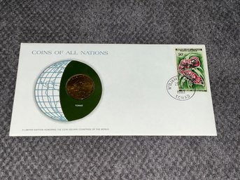 Tchad Coins Of All Nations Franklin Mint Coin & Stamp