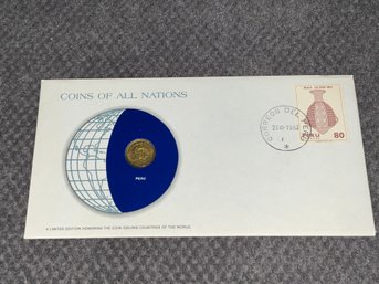 Peru Coins Of All Nations Franklin Mint Coin & Stamp