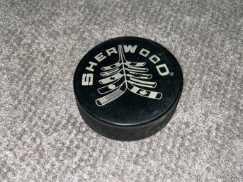 Sherwood Hockey Puck