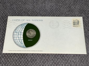 Uruguay Coins Of All Nations Franklin Mint Coin & Stamp