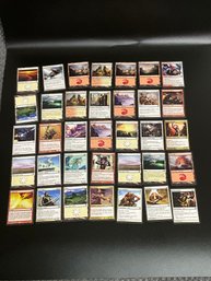 Group Of Mini Magic The Gathering Cards