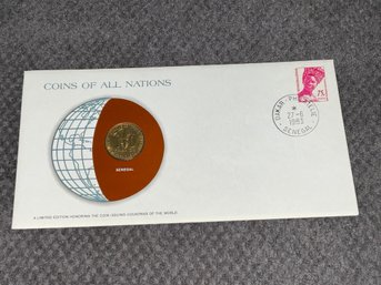 Senegal Coins Of All Nations Franklin Mint Coin & Stamp