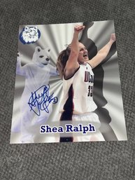 Shea Ralph Autographed UConn 8x10