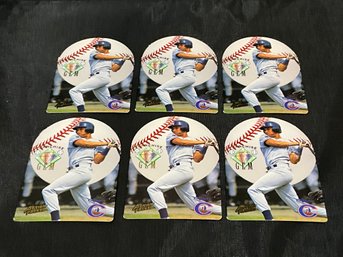 6 Derek Jeter 1995 Action Packed Franchise Gem Rookie Cards
