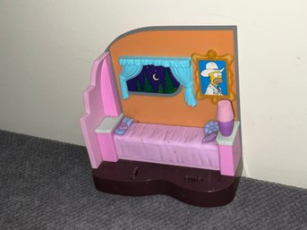 2002 Simpson World Of Springfield Interactive Environment Lurleen Lumpkin Trailer Playmates Playset
