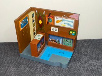 2002 The Simpsons World Of Springfield Military Antique Shop Playset By Playmates