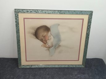 Bessie Pease Gutmann A Little Bit Of Heaven Framed Print