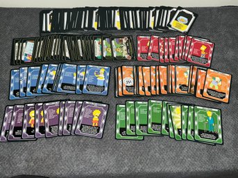 Over 180 The Simpson 2003 Trading Cards