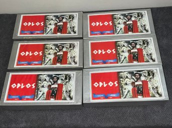 6 Boxes Of Oplos Hand Painted Lead Toy Soldiers & Horses