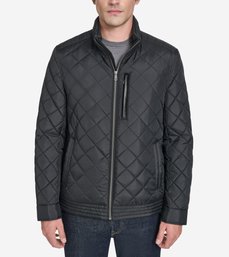 Cole Haan Black Quilted Jacket