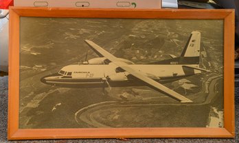 Large Fairchild F-27 Jet Photo.