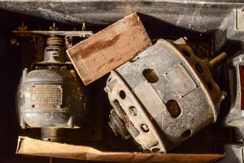 Two Large Electric Motors.