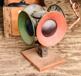 Adlake Railroad Signal Light.