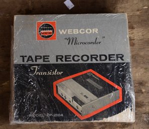 Webcor Tape Recorder.