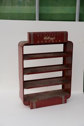 Kellogg's Cereal Display Rack.