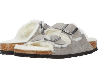Four Pairs Birkenstock Arizona Shearling Sandle, Size 13.